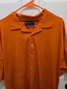 Greg Norman Collection Orange Polo Shirt